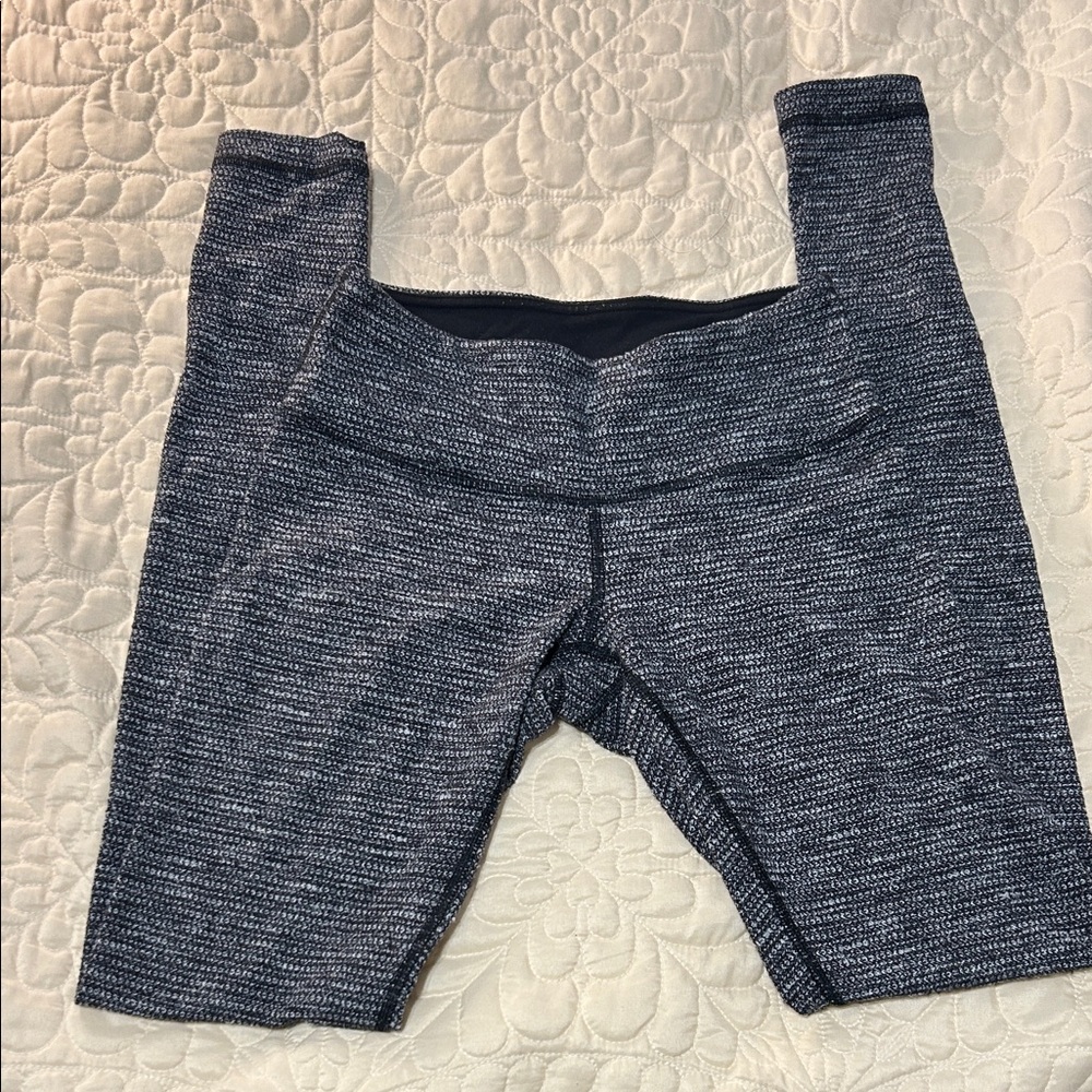 Lululemon Black and White athletic  Leggings